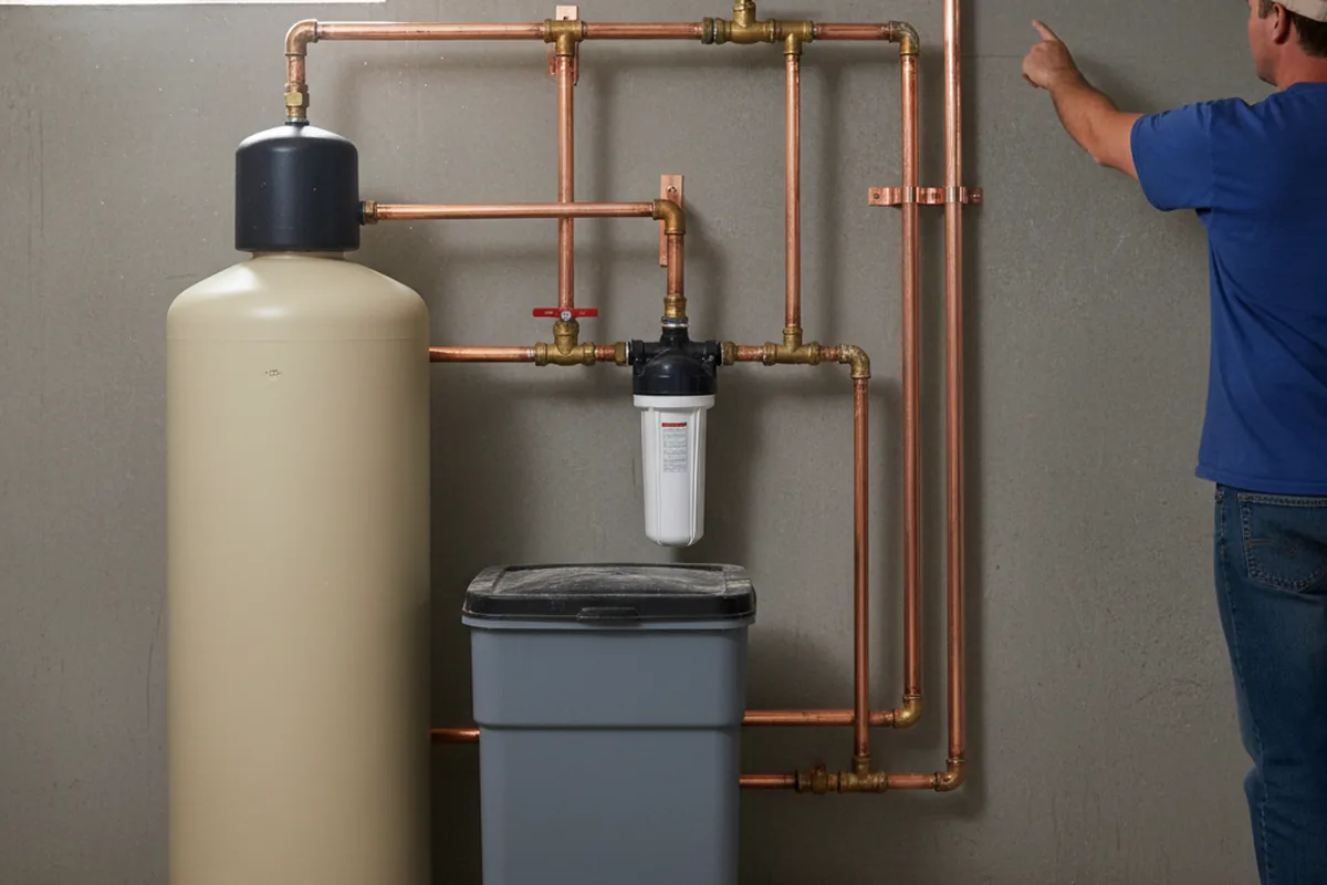 Whole-house water treatment system installed in Montara
